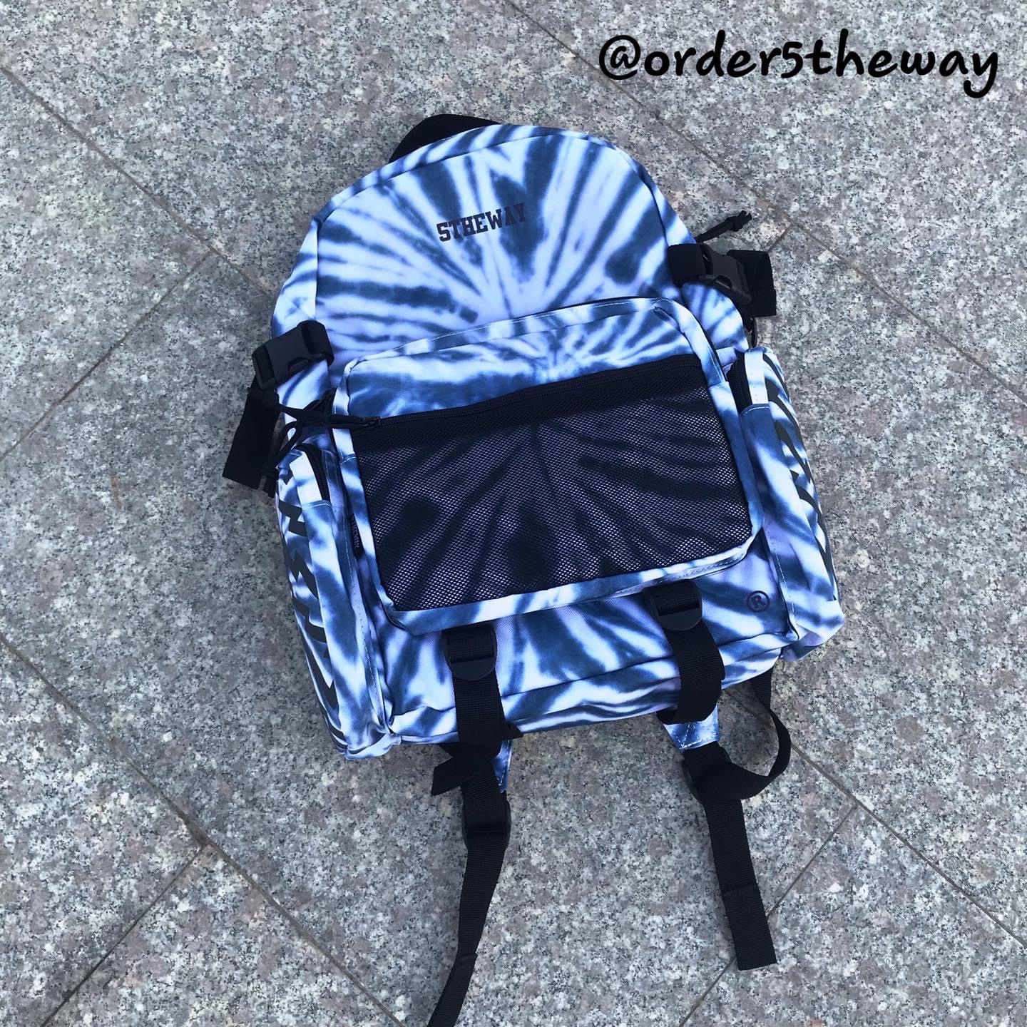 [HCM]Balo 5theway sọc phản quang 7 màu (chuẩn cao cấp 1-1)