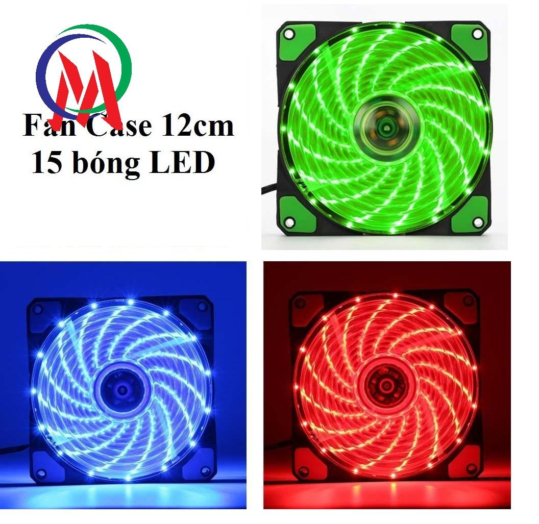 [HCM][Giá rẻ hủy diệt] Fan Case 12cm (15 Bóng LED)- Full Box