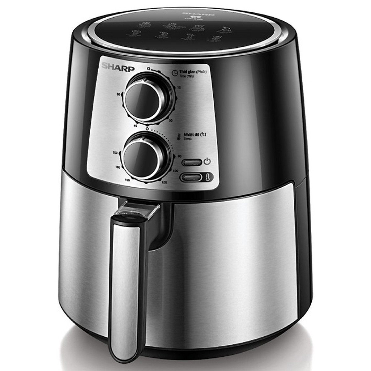 Nồi chiên không dầu sharp kf-af42mv-st 4.2 lít