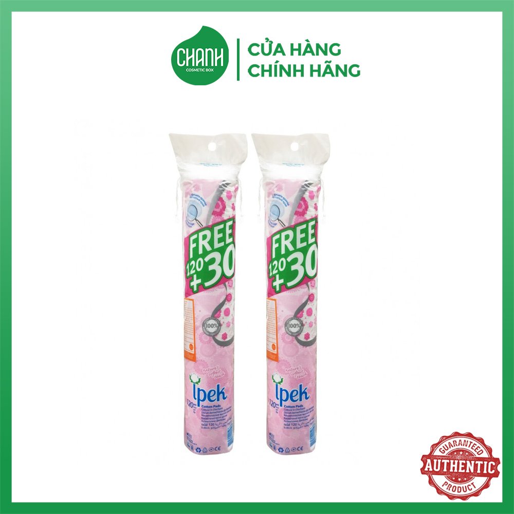 Bông tẩy trang ipek 150 miếng