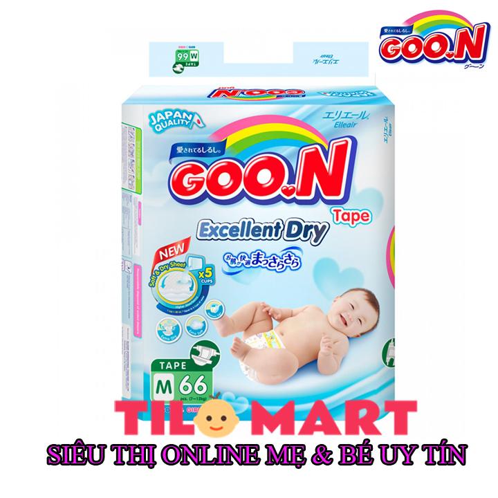 Bỉm goo.n slim dán m66