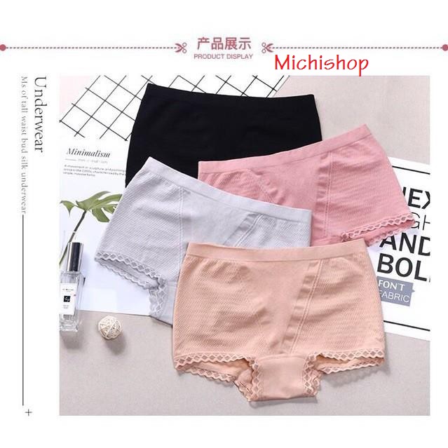 Bộ 5 Quần Lót Đùi Mặc Váy Kháng Khuẩn Nhật M1888 (45-63kg)