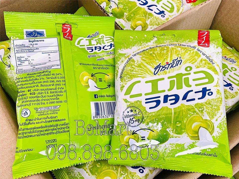 Kẹo chanh muối thái lan