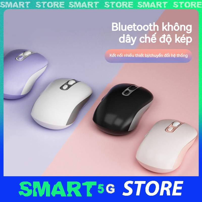 Chuột không dây 2.4ghz 1600dpi kết nối bluetooth cho máy tính