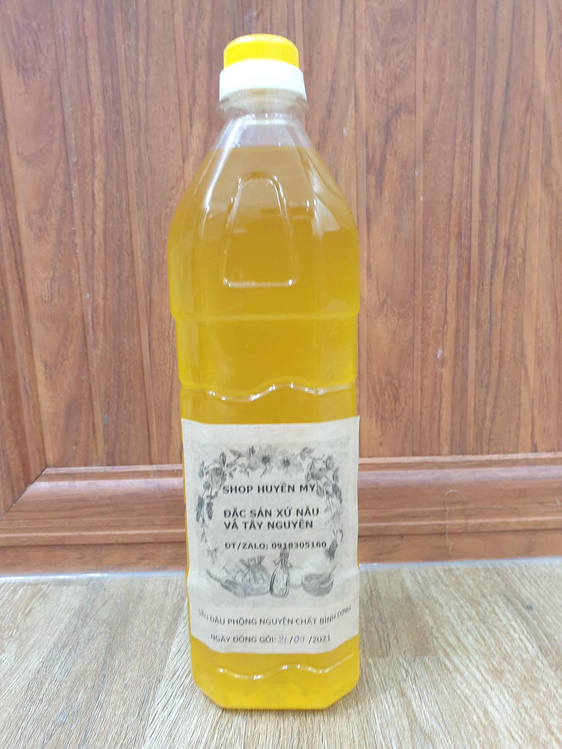 Dầu đậu phộng ép nguyên chất từ Bình Định