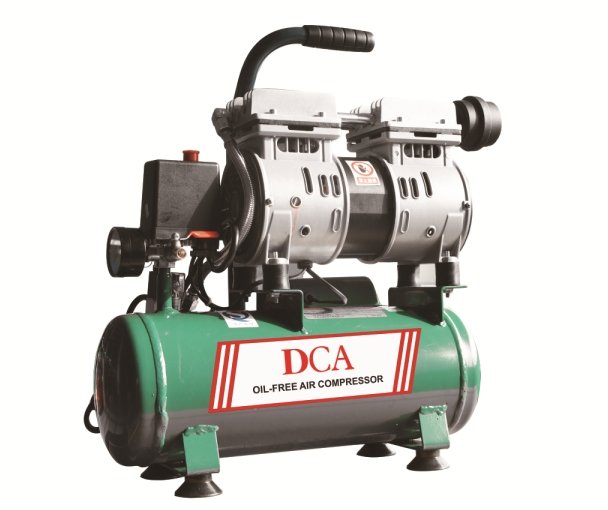 Aqe1608 máy nén khí không dầu 9l dca