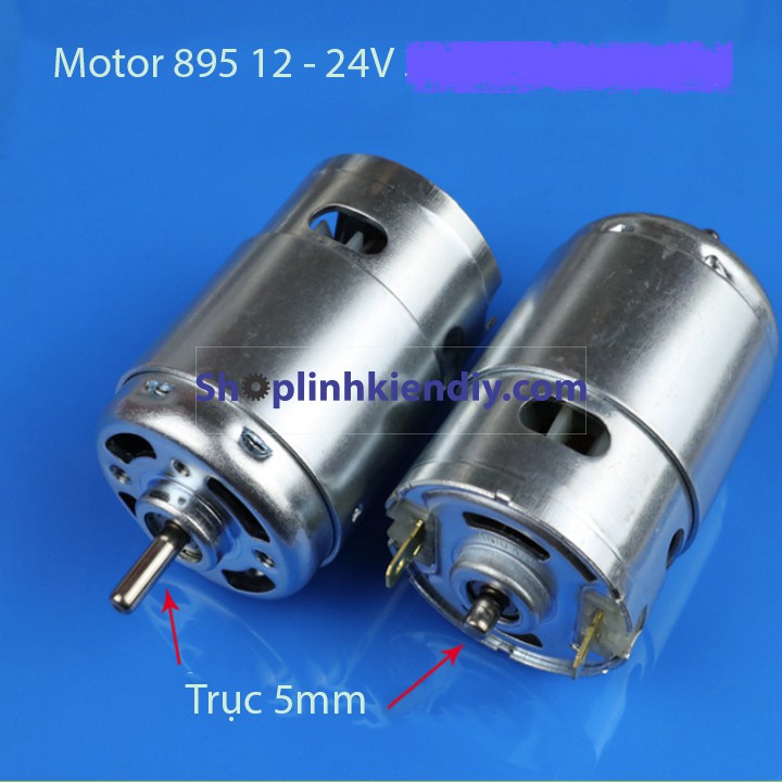Motor 12v 24v 895 tốc độ thấp moment xoắn cao