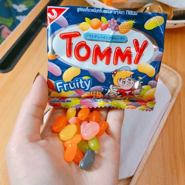Kẹo dẻo Tommy hương trái cây combo 12 gói Thái Lan 45k/ 12 gói