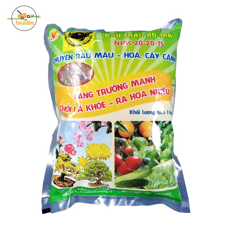 Phân bón đầu trâu đa năng 3 màu npk 20-20-15