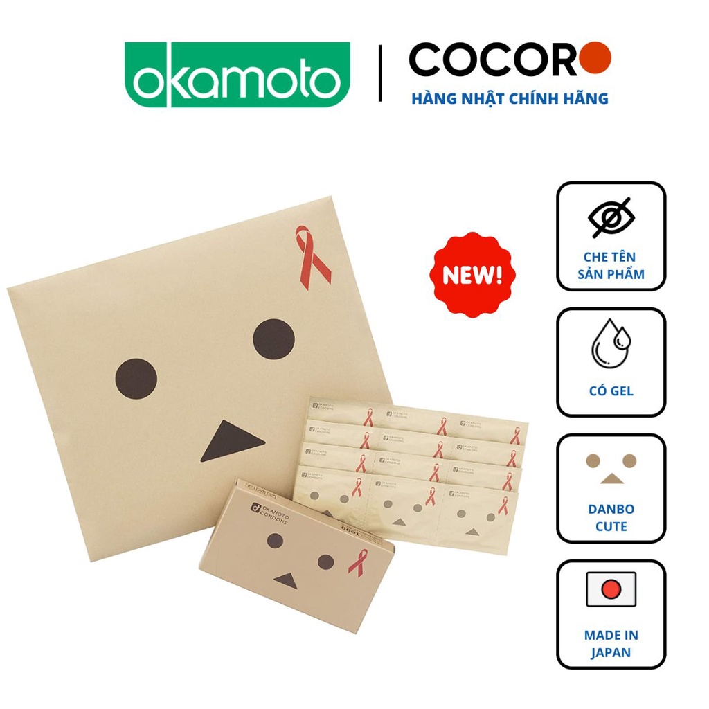 Bao cao su Okamoto phiên bản DANBO siêu dễ thương