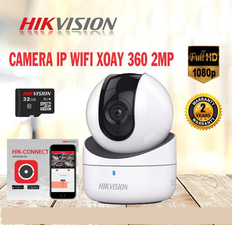 Camera không dây wifi hikvision 2cv2q21fd-iw xoay 4 chiều