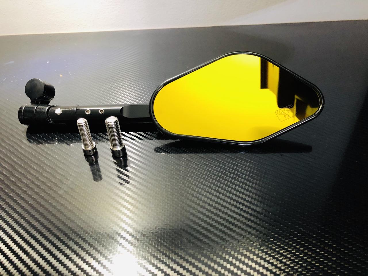 Gương chiếu hậu xe máy Rizoma Elisse màu đen dòng cao câp  nhập khầu fullbox (Racing Mall)