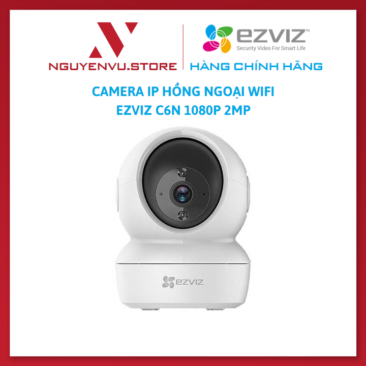 Camera ip hồng ngoại wifi ezviz c6n 1080p 2mp - hàng chính hãng