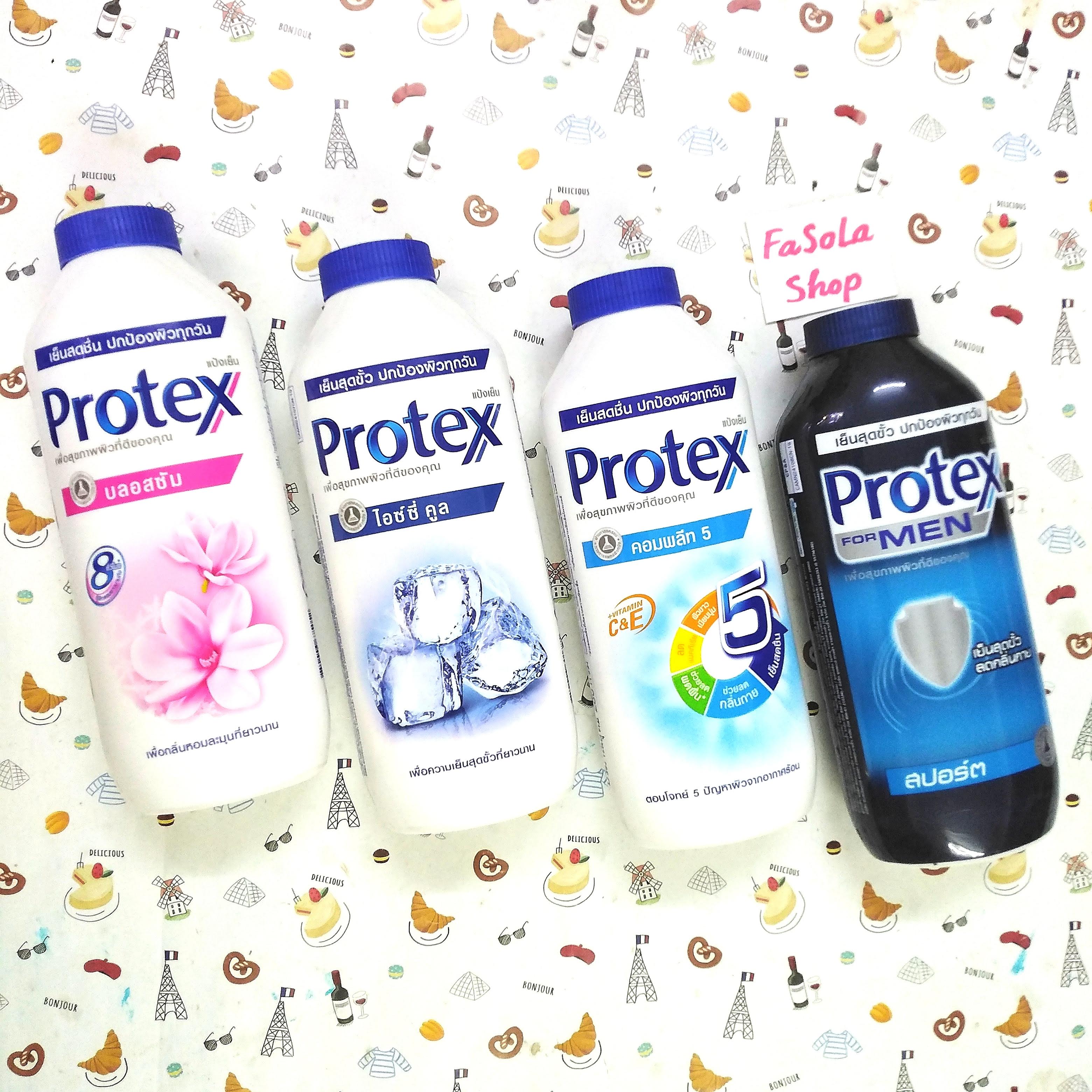 Phấn lạnh PROTEX COOL Thái Lan 280g đá viên mát lạnh khử mùi nam nữ phấn rôm For Men deodorant cold powder