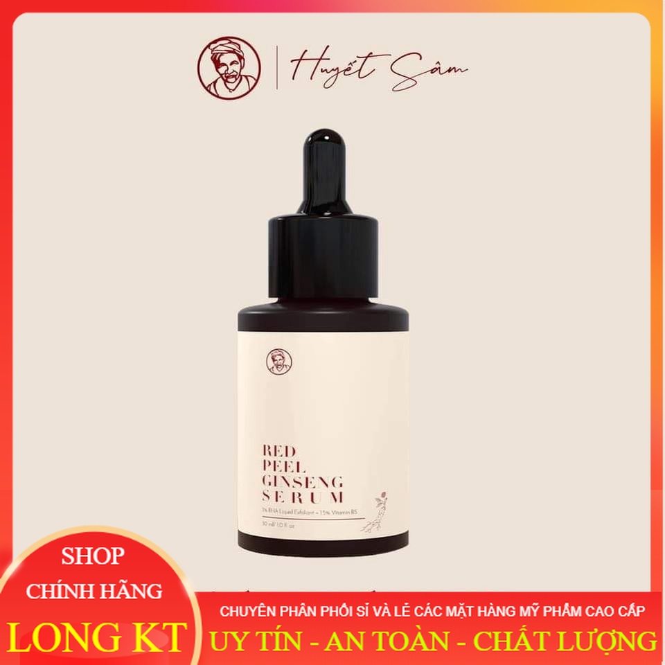 [Bà Lão - Chính Hãng]  Mẫu mới huyết sâm Serum Mụn Bà Lão Tái Tạo Hỏa Tốc (Dành Cho Da Thường) Hàng chính Hãng chuyên trừ mụn,thâm nám tàn nhang
