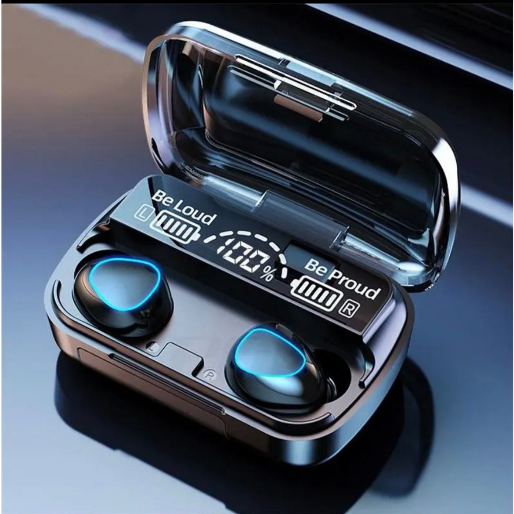 [ CHÍNH HÃNG ] tai nghe không dây M10 TWS bluetooth 5.3 âm thanh hifi bass mạnh chống nước chống ồn lọc âm tuyệt đối màn hình thông minh pin trâu cho gaming  nghe nhạc xem phim