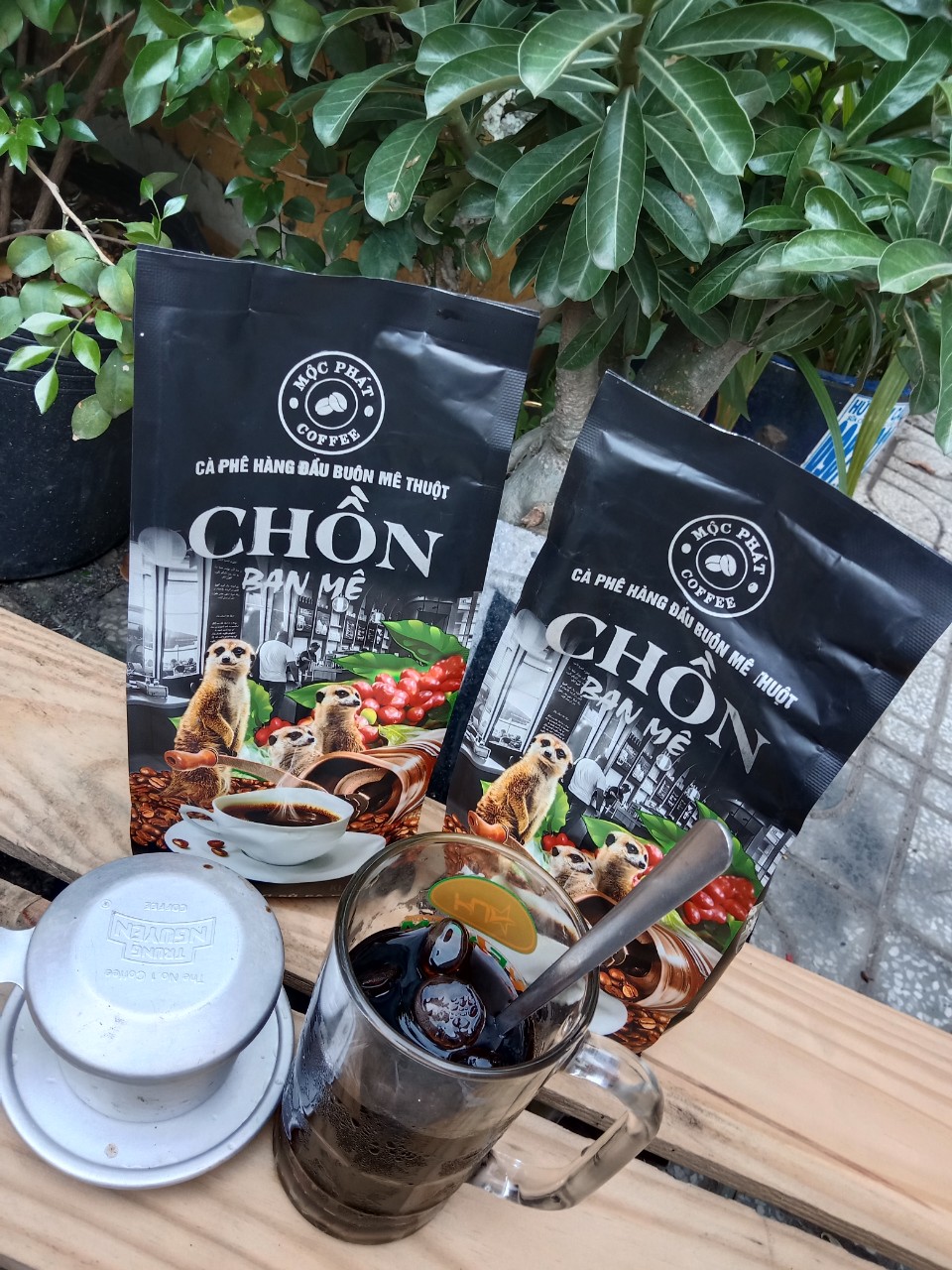  Cafe  chồn Ban Mê thơm béo sánh  combo 2 gói 500g . 