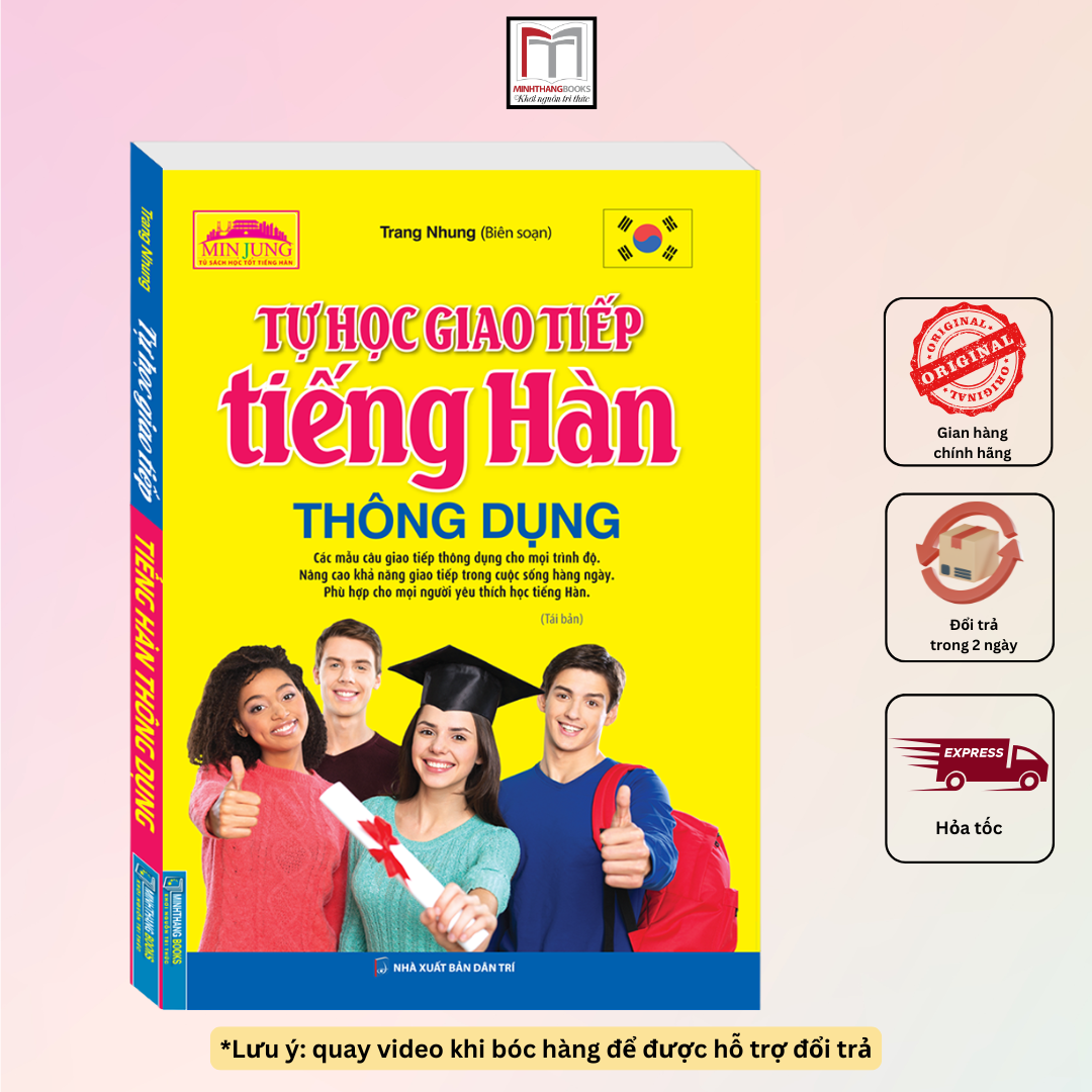Tự học giao tiếp tiếng hàn thông dụng