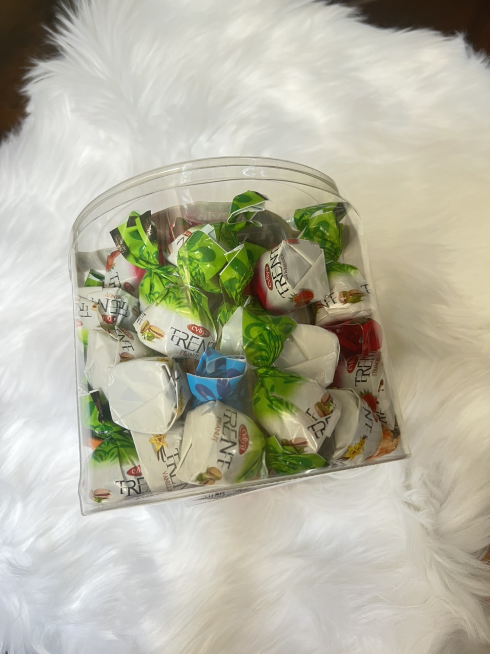 Hộp 1kg sôcôla evliya - thổ nhĩ kỳ, socola nhân kem trái cây