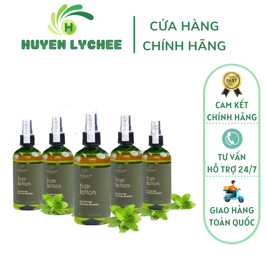 Tinh dầu bưởi dưỡng tóc Combo 5 Chai Tinh Dầu Bưởi Vi Jully Cosmetic kích mọc tóc giảm rụng tóc, chăm sóc tóc, dầu gội, dầu xả, tinh chất dưỡng tóc, tinh dầu