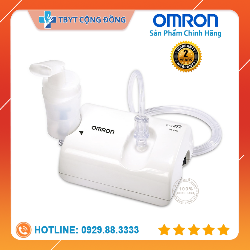 Máy xông mũi họng omron ne c801