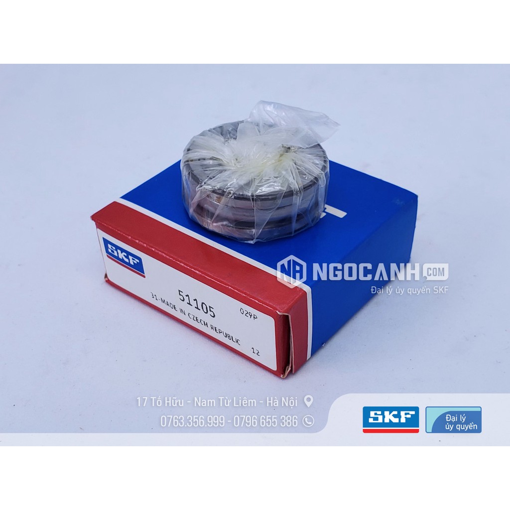 Vòng bi bạc đạn 51105 skf chính hãng - vòng bi chặn trục 1 hướng - vòng bi tỳ