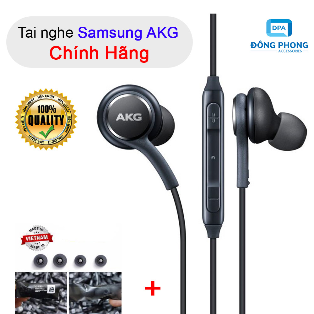 Tai nghe akg s8 , s8 plus , s9 , s9 plus , note 8, note 9 chính hãng âm thanh cực hay