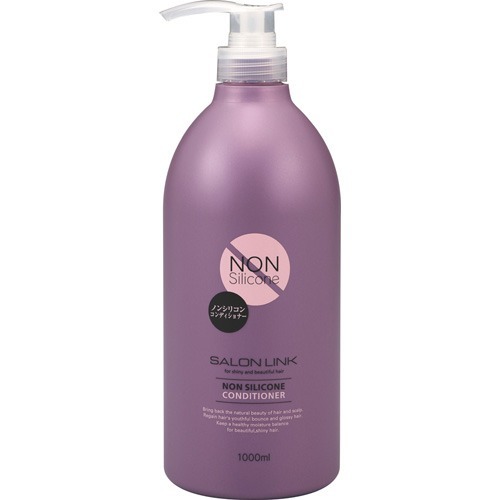 DẦU XẢ NON SILICONE KUMANO SALON LINK EXTRA (CHAI 1 LÍT) - HÀNG NHẬT NỘI ĐỊA chuyên dùng cho tóc khô hư tổn uốn nhuộm