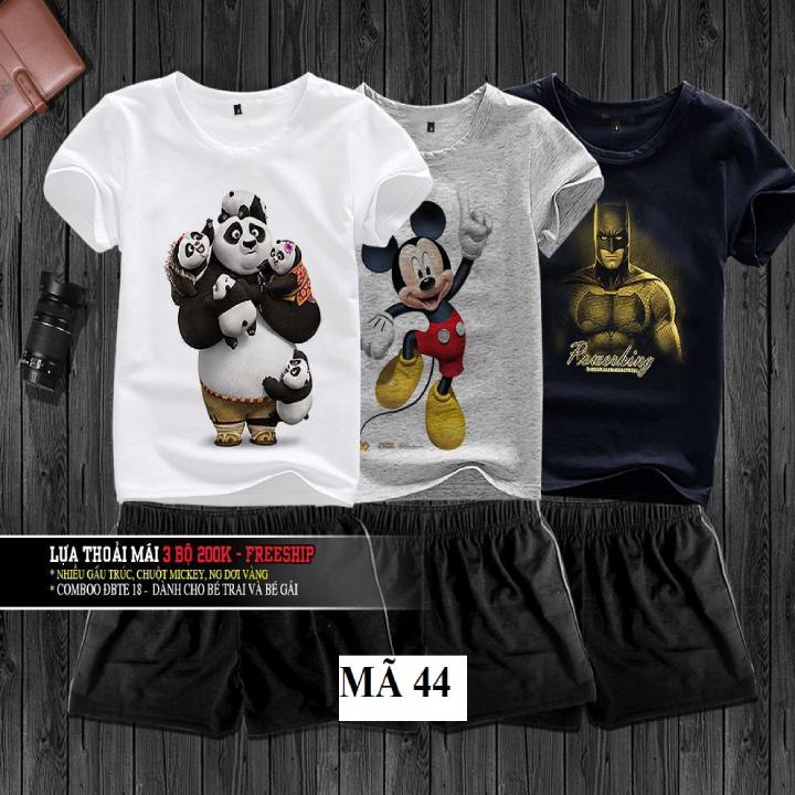Set đồ in hình cực đẹp dành cho cho bé trai - ĐBTE44