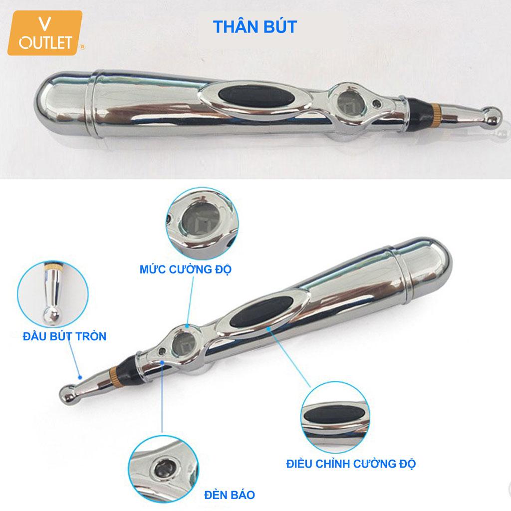 Bút châm nguyệt đạo, bút châm cứu đông y , bút châm cứu w-912.bảo hành 6 tháng
