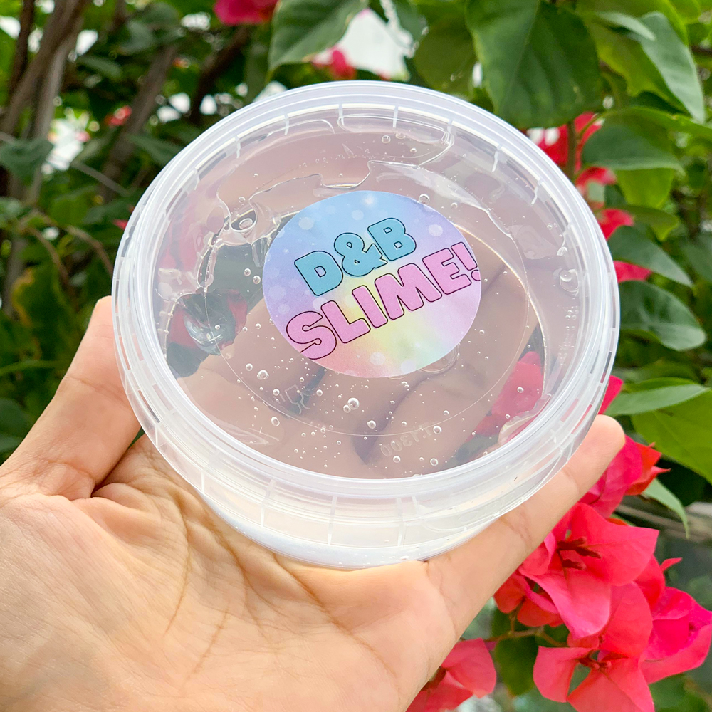 Clear slime - chất nhờn ma quái trong suốt,dẻo,bóng hộp to