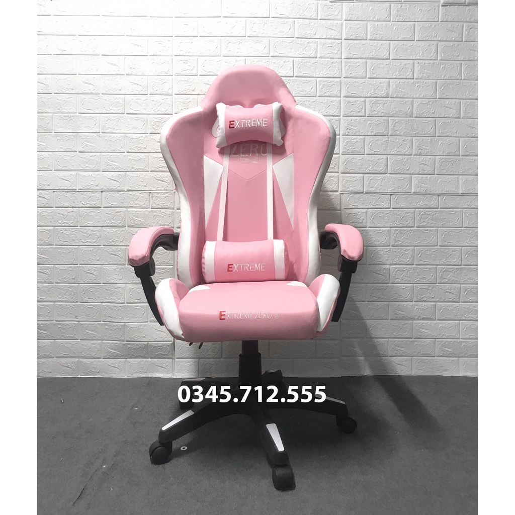 Ghế Game Extreme Zero S Màu Hồng Nhạt - Ghế Chơi Game