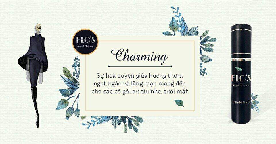 Nước hoa pháp flo's french perfumes 12ml - hàng chính hãng - có đủ 4 mùi, lưu hương hơn 8 tiếng.