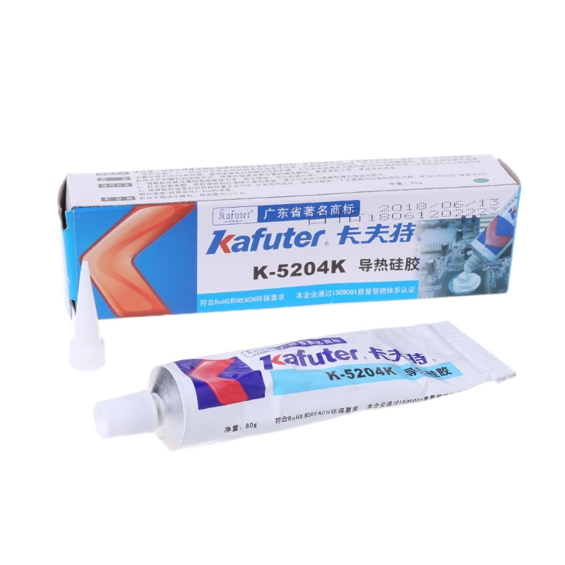 Kafuter K-5204K 80g tản nhiệt CPU nhiệt dẫn điện silicon dán keo dính
