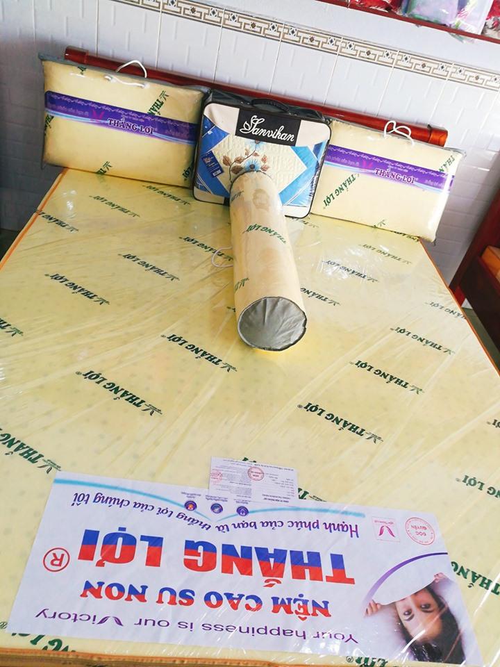 [HCM]GỐI ÔM CAO SU NON THẮNG LỢI CAO CẤP