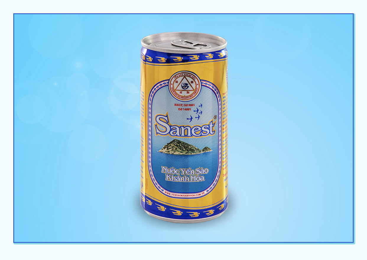 Nước yến sanest lon 190ml - 001