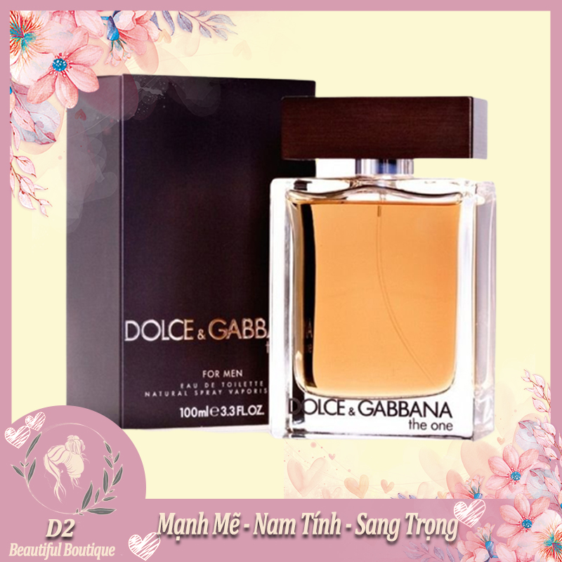 Nước hoa nam dolce and gabbana the one for men edt 100ml