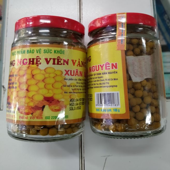 10 lọ nghệ viên vàng Xuân Nguyên