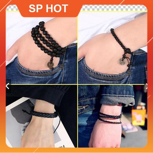 Vòng đeo tay handmade lá shop - album 2