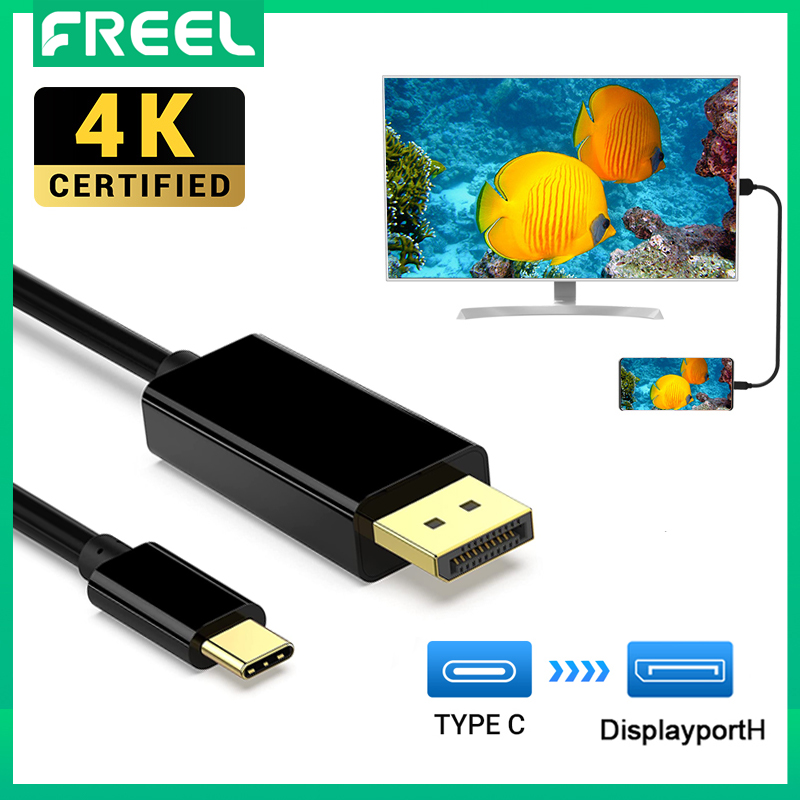 Cáp Chuyển Đổi USB C Sang Displayport 4K 60Hz 1.8M/6 Ft Type C Sang Dp Cổng Hiển Thị