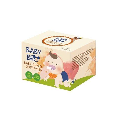 GẠC VỆ SINH RĂNG MIỆNG TRẺ EM BABY BRO 25 MIẾNG/HỘP