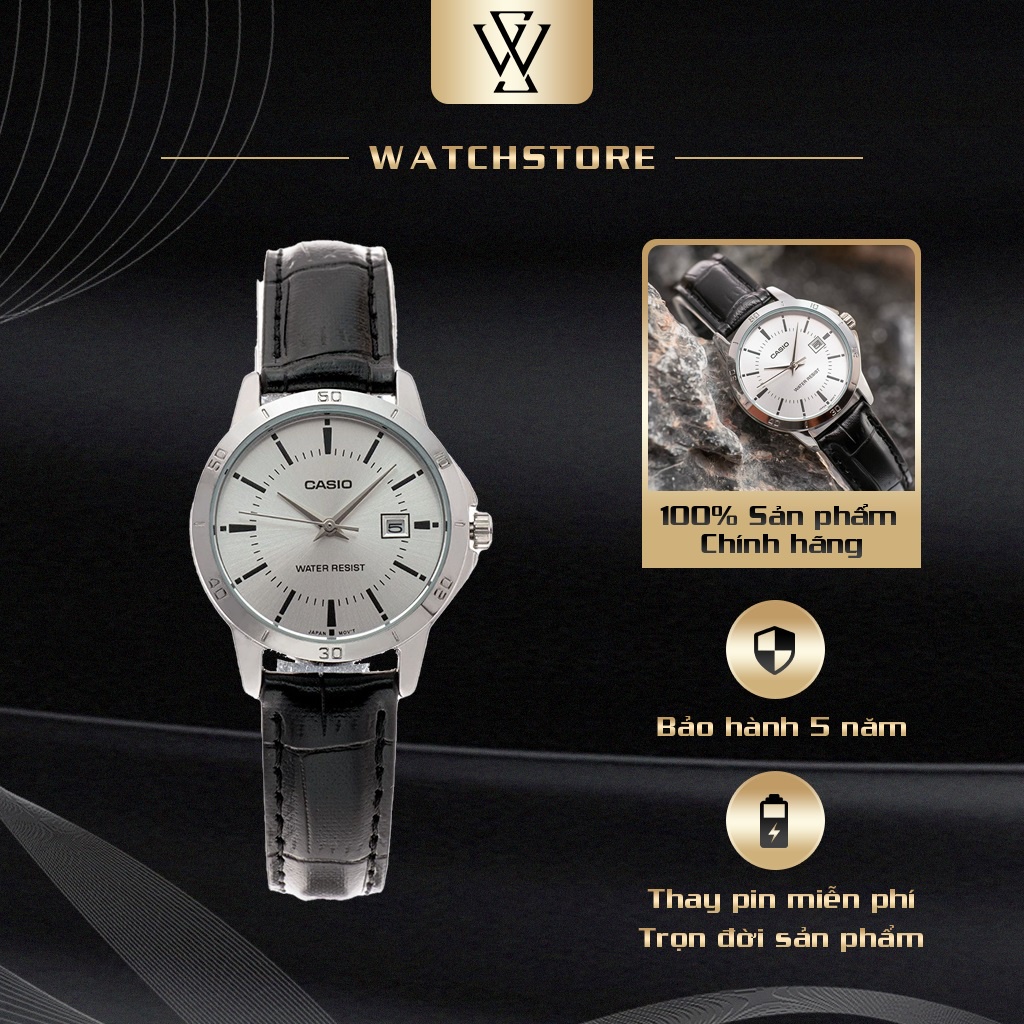Đồng Hồ Quartz Nữ Casio Chính Hãng WATCHSTORE LTP-V004L