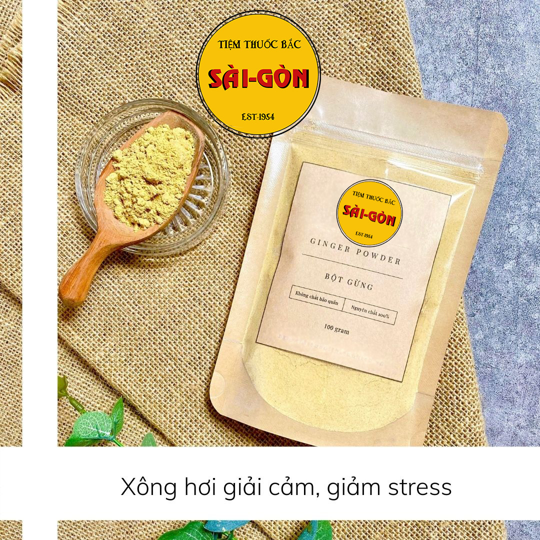Bột gừng ta nguyên chất 100g