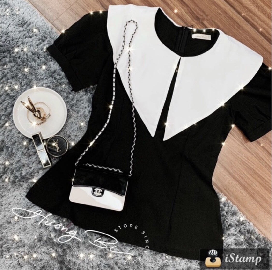Áo sơ mi cộc tay cánh tiên ht_040