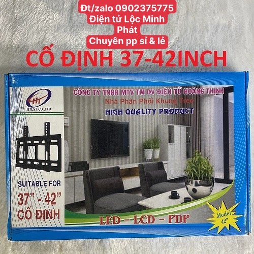 Giá treo tivi led cố định 37-42 inch treo tường