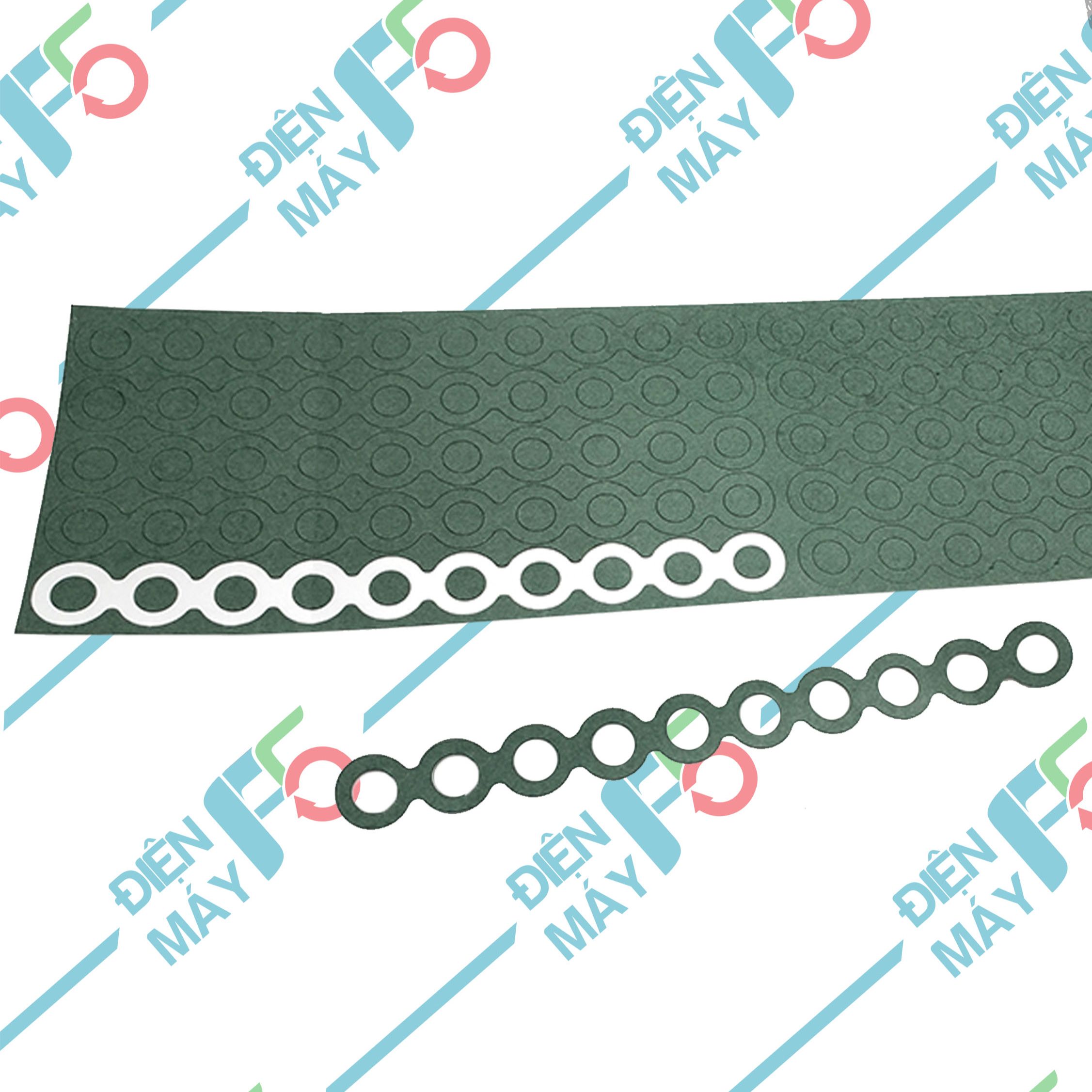 Dmf5 miếng dán đầu cách điện 10 cell pin 18650
