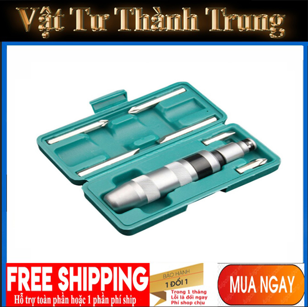 Bộ tô vít đóng đảo chiều cao cấp impact driver 7 chi tiết