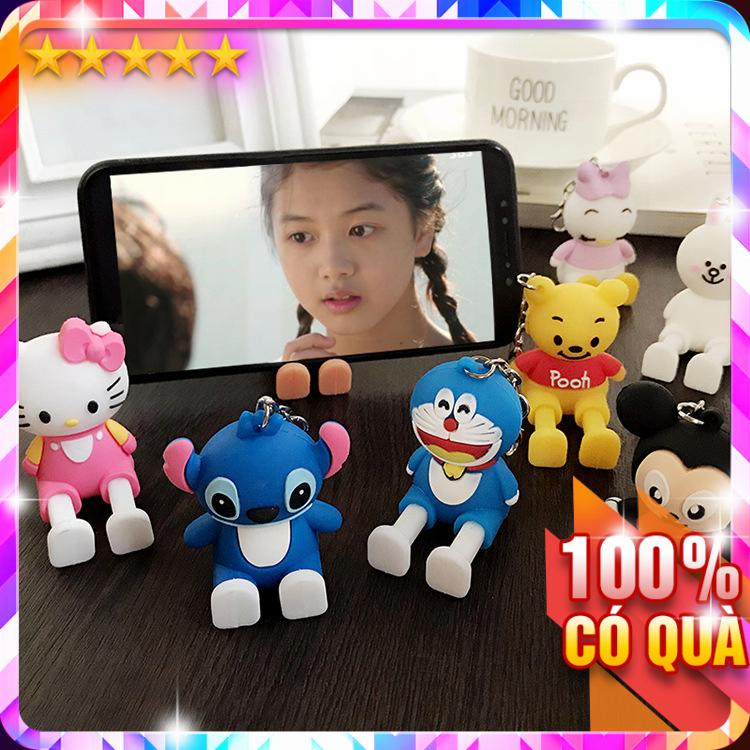 Móc khóa kiêm đế dựng điện thoại hình thú p1128 - loantay