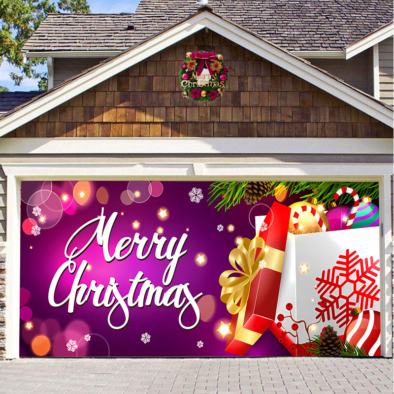 Tranh vải Noel - Phông trang trí Noel - Phông chụp ảnh Noel - Phông nền giáng sinh