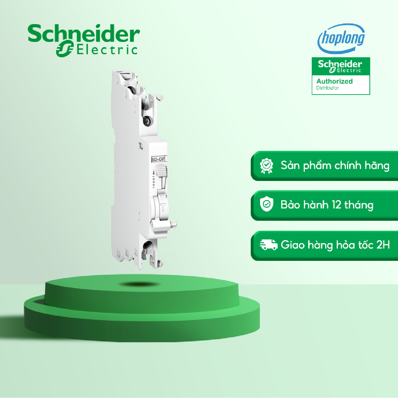 Phụ kiện a9n26929 schneider 2 c/o - - 1 n.m